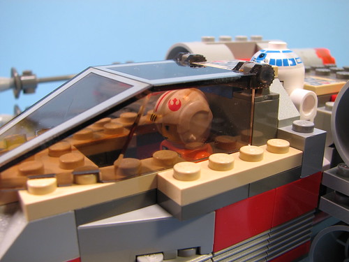 Star Wars X Wing Cockpit. Lego X-Wing - cockpit