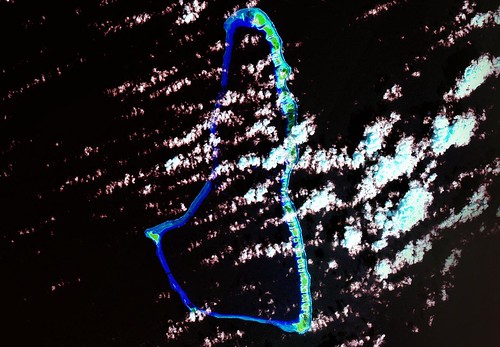 Ailuk Atoll - Landsat Image N-59-10_2000 (1-165,000)