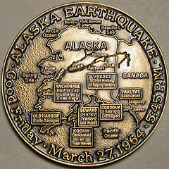 1964 Alaska Earthquake medal obverse