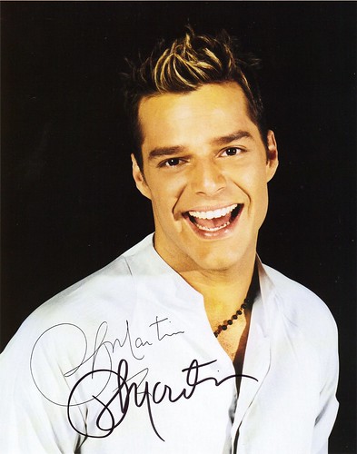 happy birthday ricky martin. I would have thought she might have been more into RICKY Martin…but then 
