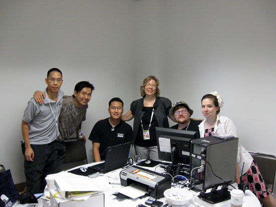 Press Relations Staff (Click to enlarge)
