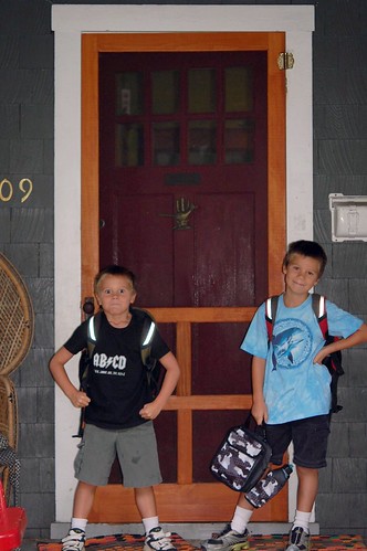 first day of school, 2009