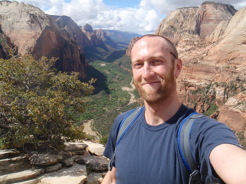 Mike on Angels Landing
