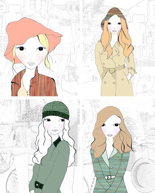 Melissa Jaine Fashion Illustrations