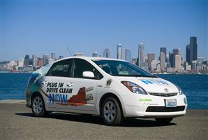 Seattle City Light's plug-in hybrid electric Prius