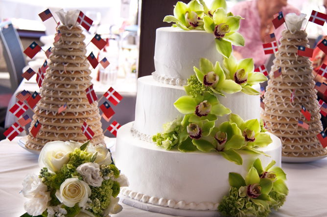 Danish Wedding cake
