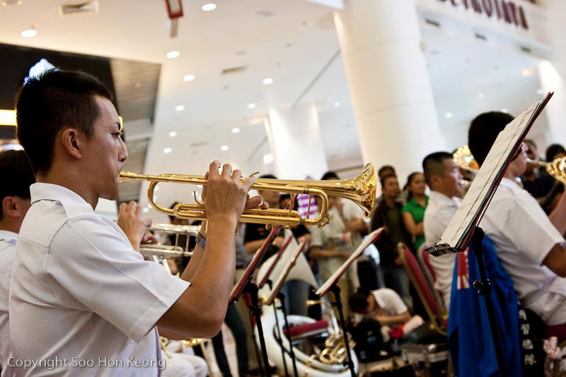Brass Band Performance by Japan Maritime Self Defence Force @ Berjaya Times Square, KL Malaysia