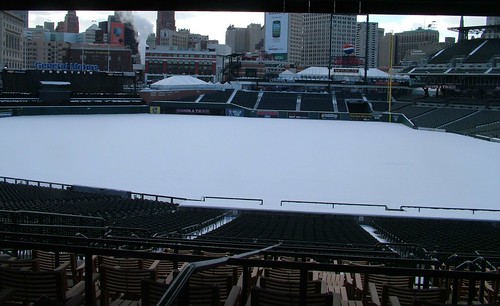 Comerica Early Winter Morning