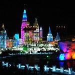 Snow and Ice World festival in Harbin, China