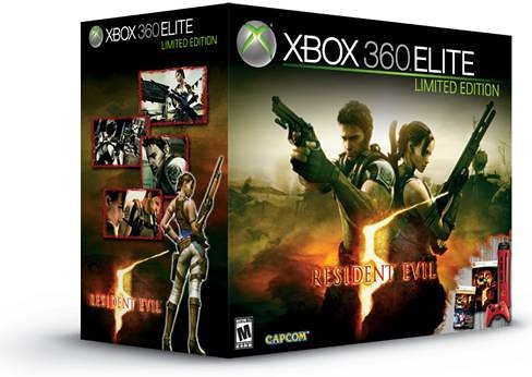  Xbox 360 Resident Evil Limited Edition Console Box 