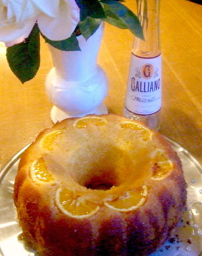 Galliano Harvey Wallbanger Cake
