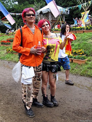 Tattoo Couple at Fuji Rock