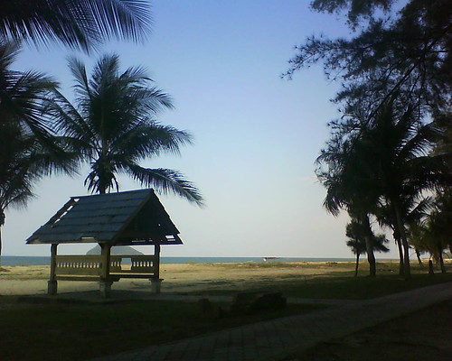 Pantai Air Tawar by A3MaNuL Na3M.