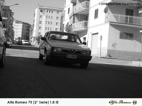 1986 Alfa Romeo 75 1.8i Turbo Evoluzione. Alfa Romeo 75 (2Â° Serie) 1.8 IE photo