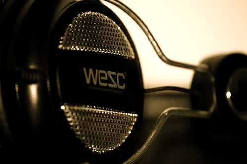 Wesc Square Headphones. WESC Headphones