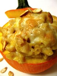Mac 'n Mozzarella Cheese Pumpkin