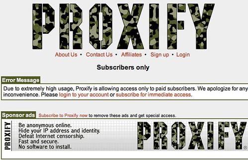 Subscribers only for Proxify