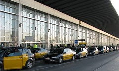 Taxis en el Aeropuerto de Barcelona por ReservasdeCoches.com
