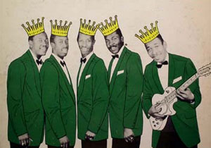 The 5 Royales looking....um, Royal 