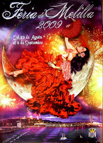 Cartel de Feria de Melilla 2009