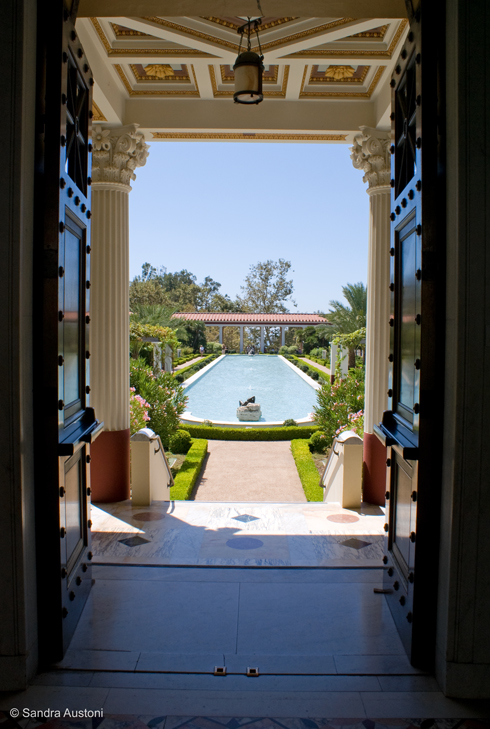 The Getty Villa - Main Courtyard