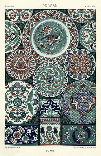 008-Ornamentos policromados persas-Das polychrome Ornament…1875
