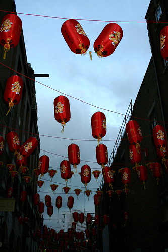 Chinatown London New Year. Chinatown, London on Chinese