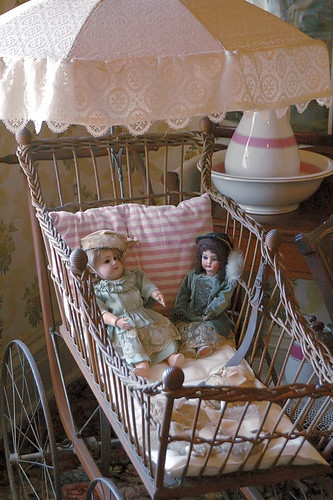 Chatillon - DeMenil House, in Saint Louis, Missouri, USA -  dolls