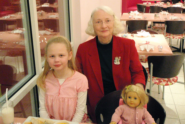 At the American Girl Bistro