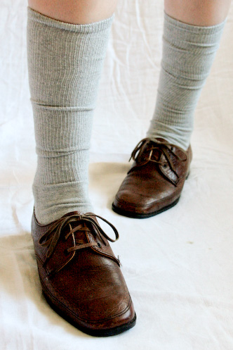 VINTAGE 80s brown leather brogues lace-ups oxfords 8.5 - 8