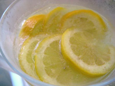 Somewhat frozen lemonade