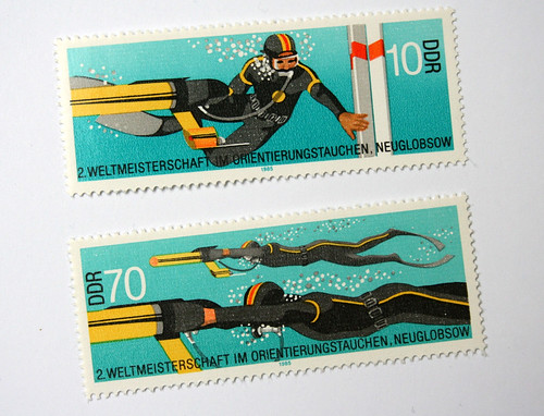 stamps DDR 1985