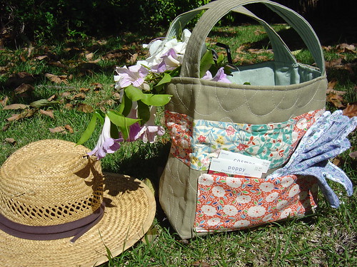 Finished Garden Tote