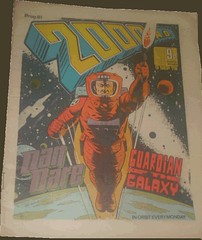 2000AD Prog 81 - Dan Dare, Guardian of the Galaxy. Art Dave Gibbons (flickr)