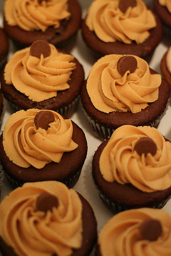 Chocolate Peanut Butter cupcakes