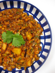 apple and black eyed pea spiced stew