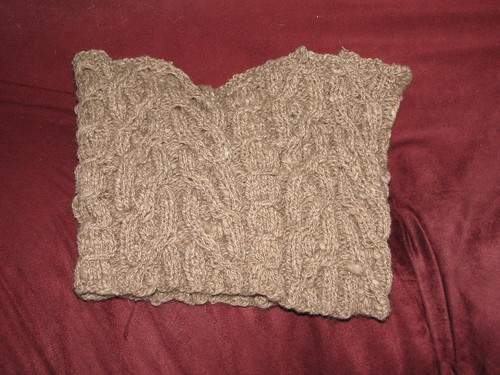 Cabled Cowl 6
