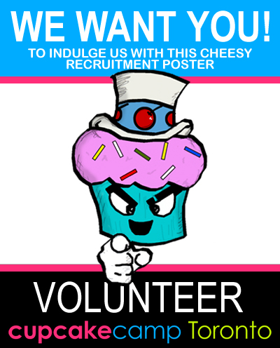 Volunteer for CupcakeCamp Toronto