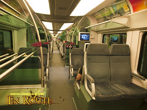 KLIA Express Train Interiors