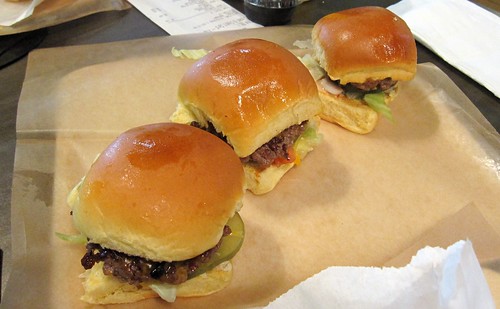 grindhouse killer burgers - le trio de sliders by you.