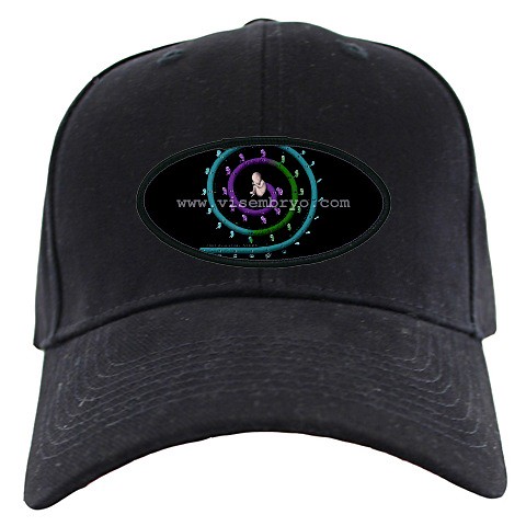 Look cool in your Birth Spiral Black Cap