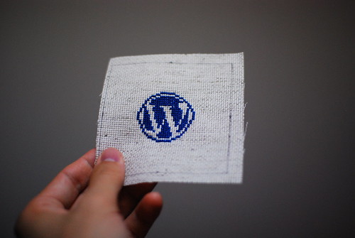 how to make WordPress needle cushion 2