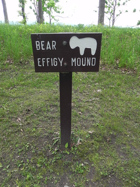 Bear effigy mound