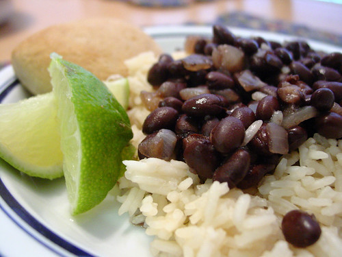 Black Beans and Jasmine Rice