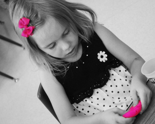 black and white photos with color splash. adorable lack and white