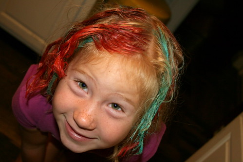 Coloring Hair With Kool Aid. Haircolor by Kool Aid