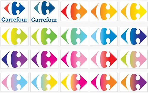 Logo Carrefour et ses déclinaisons