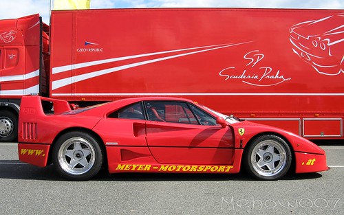Ferrari F40 1987 by Mehow911 ferrari f40 profile
