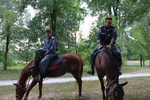 Mounted Police in the Park