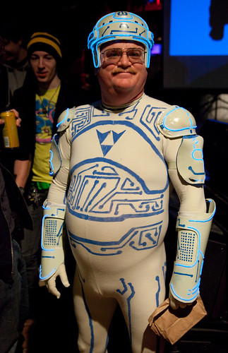 The Tron Guy (Jay Maynard) by Laughing Squid